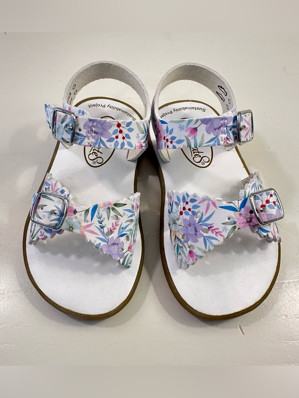 Footmates Ariel Floral Sandals 5